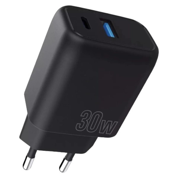 Фото - Сетевое зарядное устройство Proove Silicone Power Plus 30W (Type-C + USB) (WCSP3011001)