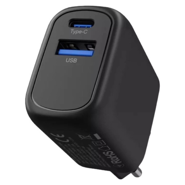 Фото - Сетевое зарядное устройство Proove Silicone Power Plus 30W (Type-C + USB) (WCSP3011001)