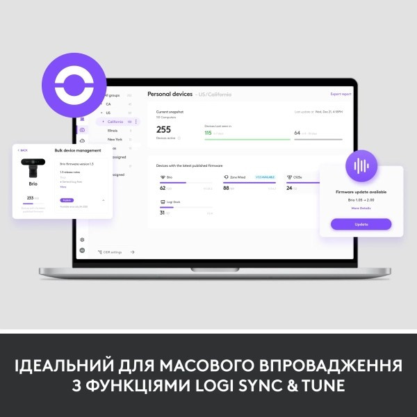 Фото - Док-станция Logitech Logi Dock Graphite (986-000024)