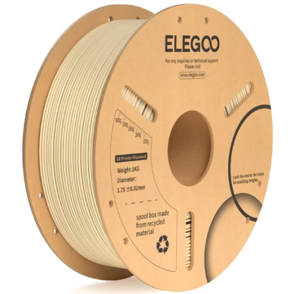 Фото - Нитка для PLA-картриджа Elegoo 1 кг 1.75 мм Beige (50.203.0235)