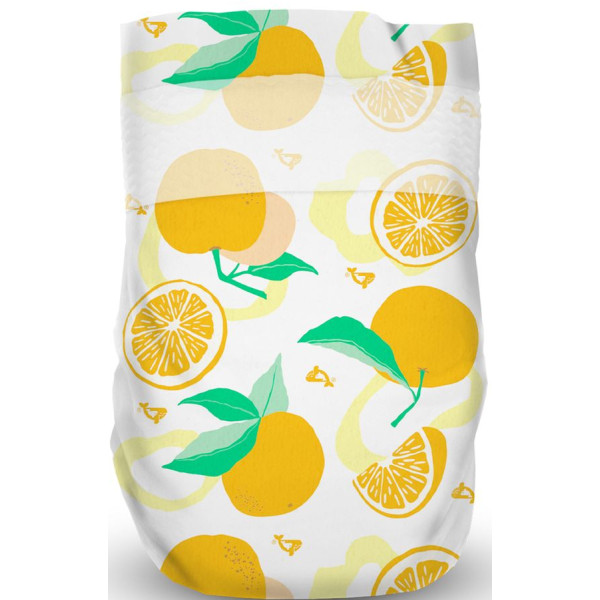 Фото - Одноразовые подгузники Offspring размер L, 9–13 кг 36 шт. Апельсин (DP-OI-FAT-L36P-TGYORN)