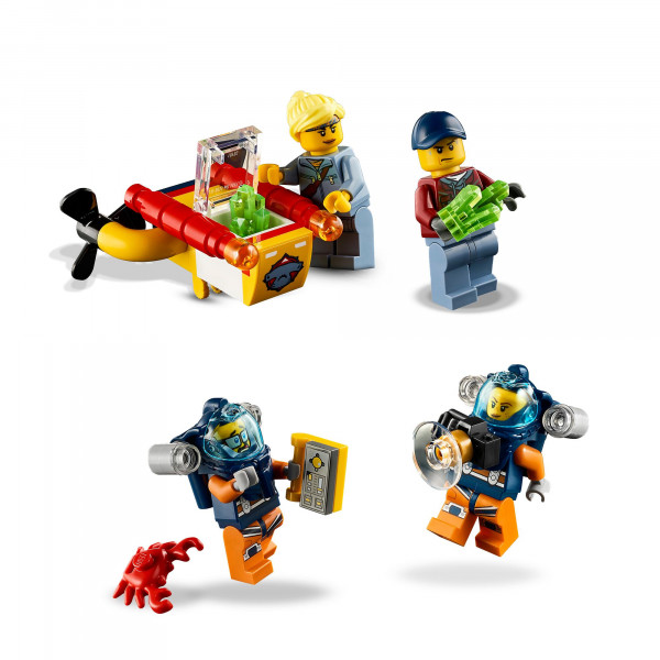 Фото - Конструктор LEGO City Океан: исследовательская подводная лодка (60264)