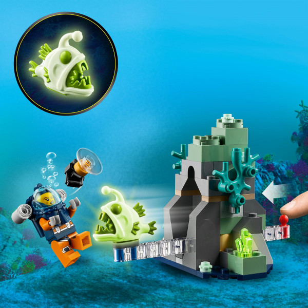Фото - Конструктор LEGO City Океан: исследовательская подводная лодка (60264)