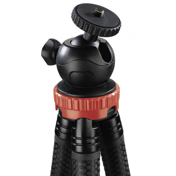 Фото - Трипод для экшн-камеры Hama FlexPro Action Camera, Mobile Phone, Photo, Video 16-27 см Red (00004608)