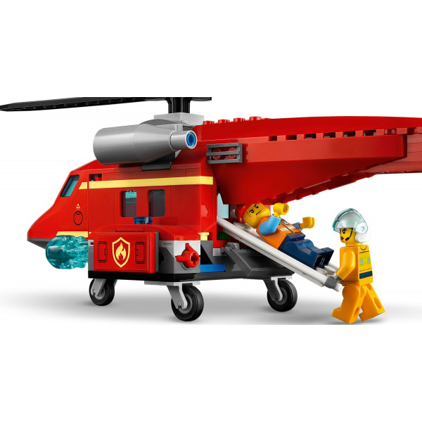 Фото - Конструктор LEGO City Пожарный спасательный вертолет (60281)