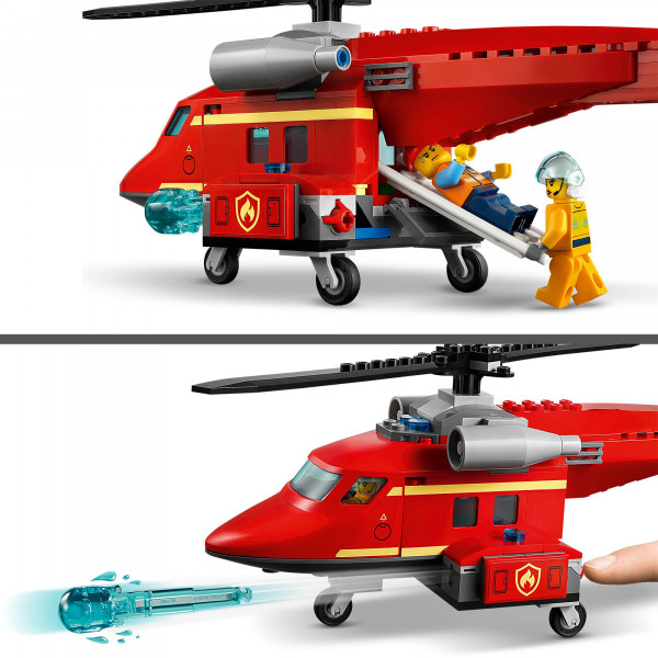 Фото - Конструктор LEGO City Пожарный спасательный вертолет (60281)