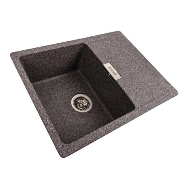 Фото - Мойка кухонная Platinum 6250 ZIRKONE матовый Микс