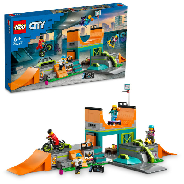 Фото - Конструктор LEGO City Уличный скейтпарк (60364)