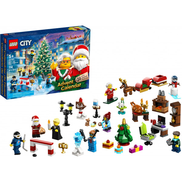 Фото - Конструктор LEGO City Новогодний календарь на 2023 год (60381)