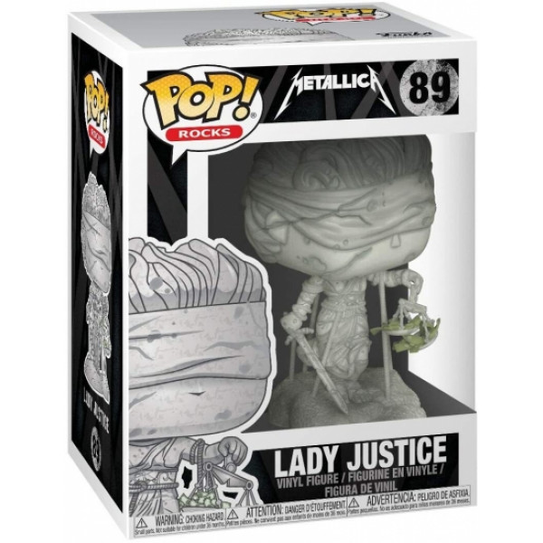 Фото - Коллекционная фигурка FUNKO POP! Rocks Metallica Lady Justice 34888  (FUN1562)