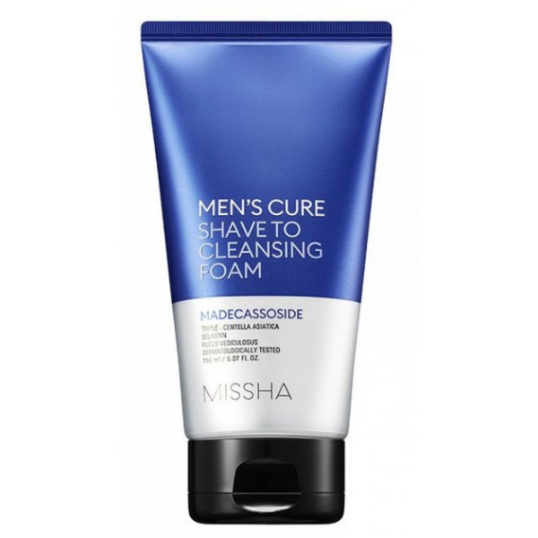 Фото - Пена для бритья Missha Mens Cure Shave To Cleansing Foam 150 мл (8809581460218)