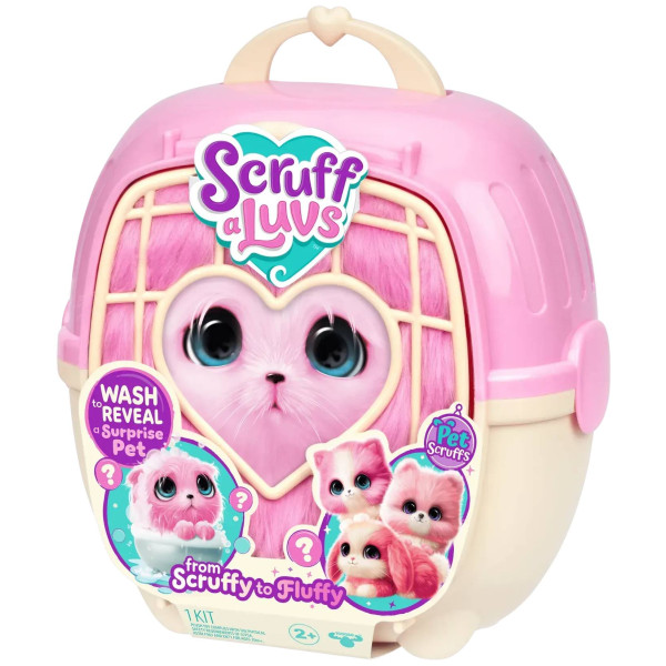 Фото - Мягкая игрушка-сюрприз Scruff a Luvs Лохматое превращение, пудровый (30326)