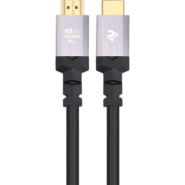 Фото - Кабель HDMI 2E Ultra High Speed 1.8 m Black (2EW-1143-1.8M)