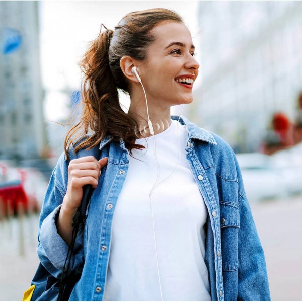 Фото - Наушники вкладыши проводные UGREEN EP101 Wired Earphones with Type-C Connector White (60700)