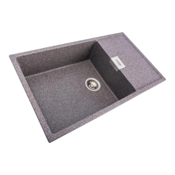 Фото - Мойка кухонная Platinum 8650 DIAMOND матовая (микс)