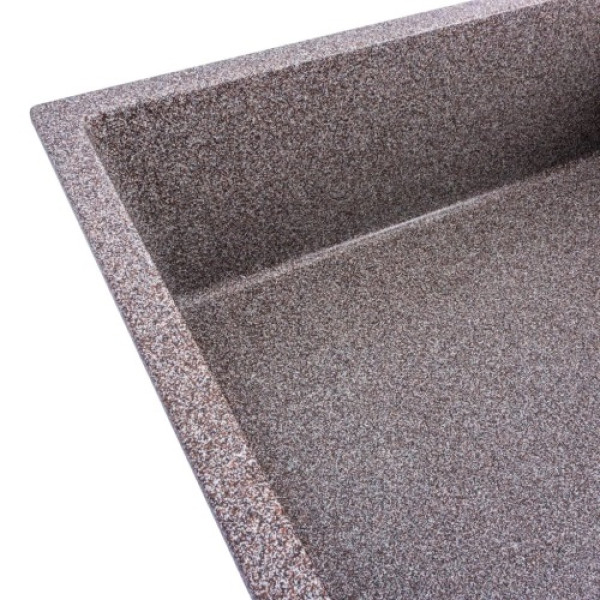 Фото - Мойка кухонная Platinum 8650 DIAMOND матовая (микс)