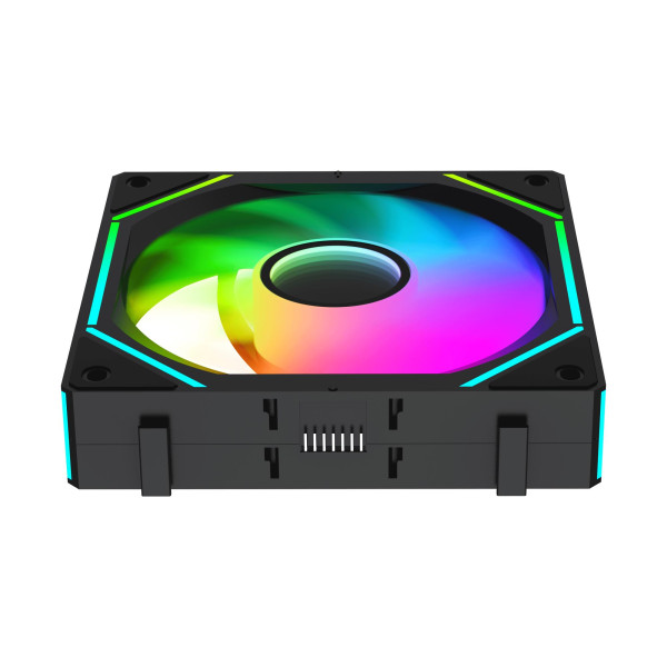 Фото - Корпусный вентилятор OCYPUS 120MM GAMMA F12 UNI BK ARGB REVERSE BLADE 3 IN 1 (GAMMA-F12-BK3AM01U-GL)