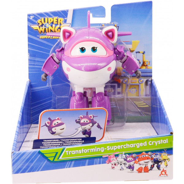 Фото - Робот-трансформер Super Wings Transforming-Supercharge Crystal Кристал (EU740263)