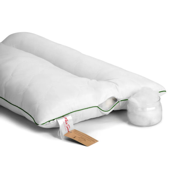 Фото - Подушка ортопедическая MirSon DeLuxe Eco-Soft Aloe Vera 564 50х70 см (2200000625151)