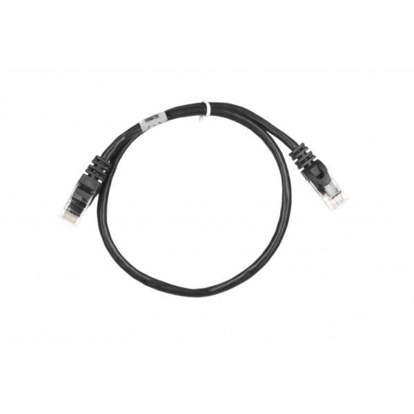 Фото - Кабель патч-корд 2E Cat 5e UTP RJ45 26AWG 0.50 m Black (2E-PC5ECA-050BK)