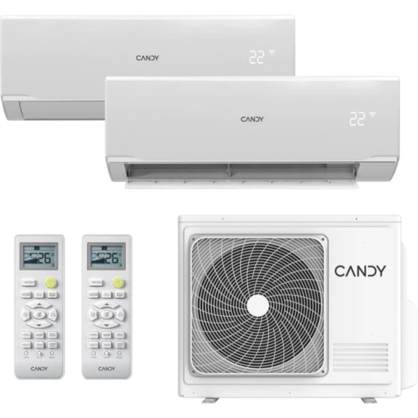 Фото - Кондиционер сплит Candy CY-12RAIN-A/CY-2M18AOUT-A Фото - Кондиционер сплит Candy CY-12RAIN-A/CY-2M18AOUT-A