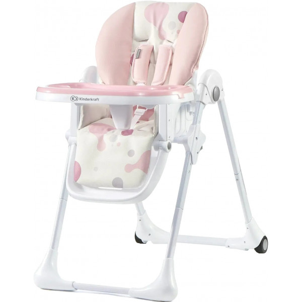 Фото - Стульчик для кормления классический Kinderkraft Yummy Pink (KKKYUMMPNK0000)