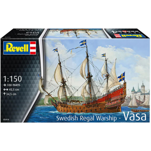 Фото - Набор для моделирования техники Revell Шведский королевский военный корабль Vasa (RVL-05414)