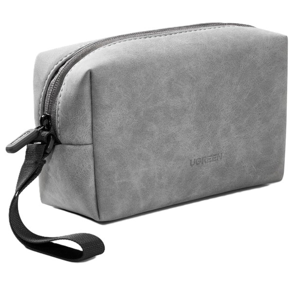 Фото - Органайзер для хранения кабелей UGREEN LP285 Electronics Accessories Storage Bag with Lanyard Gray (80520)
