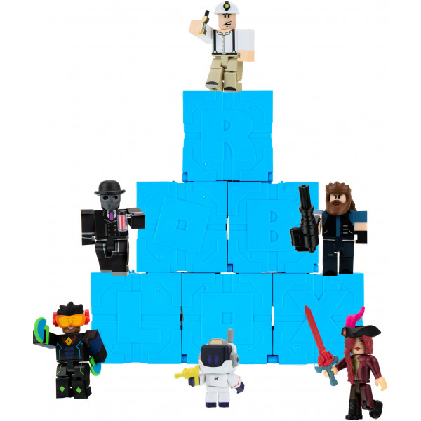 Фото - Коллекционная фигурка Jazwares Roblox Mystery Figures Blue Assortment S9 (ROB0379)