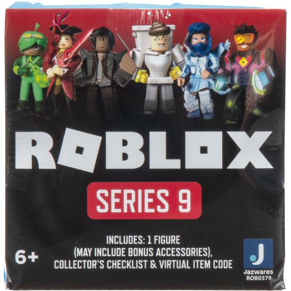 Фото - Коллекционная фигурка Jazwares Roblox Mystery Figures Blue Assortment S9 (ROB0379)