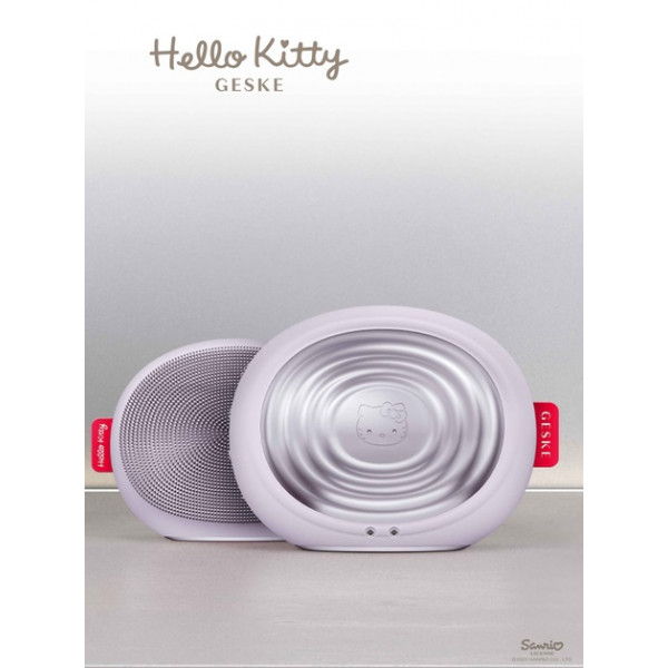 Фото - Щетка для чистки лица GESKE Sonic Thermo Facial Brush 5 в 1 by Hello Kitty (HK000008PU01)