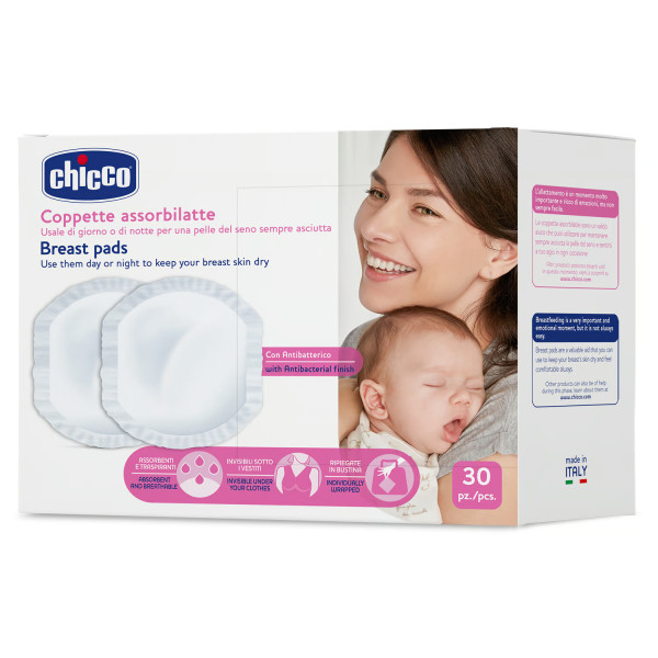 Фото - Прокладки для груди Chicco абсорбирующие 30 шт. (61779.00)