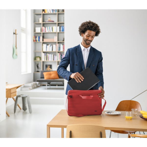 Фото - Сумка для ноутбука Trust BOLOGNA 16" ECO RED (24449)