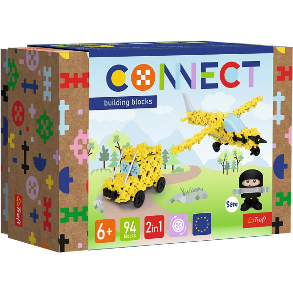 Фото - Пазлы (5-7 лет) Trefl Connect 2в1 94 дет. (19690) Фото - Пазлы (5-7 лет) Trefl Connect 2в1 94 дет. (19690)