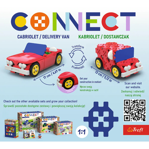 Фото - Пазлы (5-7 лет) Trefl Connect 2в1 87 дет. (19706)