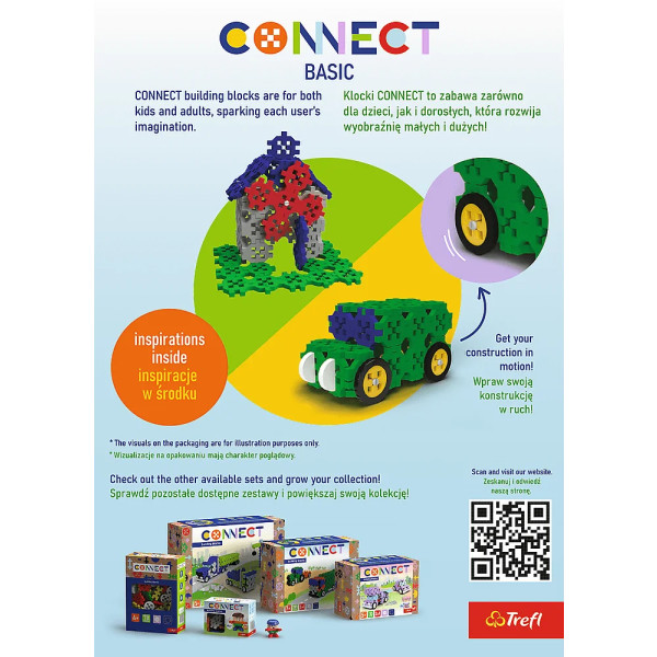 Фото - Пазлы (3-4 года) Trefl Connect 70 дет. boys (19874)