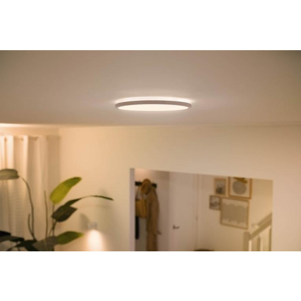 Фото - Умная лампа WiZ SuperSlim Ceiling 16W 2700-6500K Wi-Fi (929002685101)