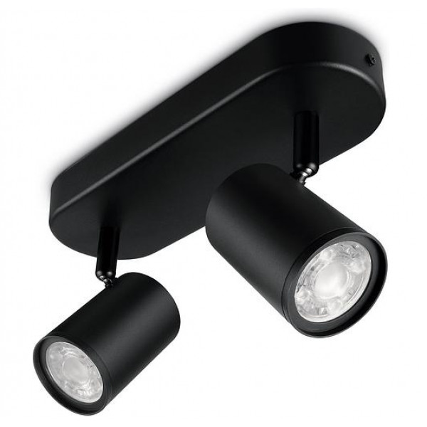 Фото - Умная лампа WiZ IMAGEO Spots 2x5W 2200-6500K RGB Wi-Fi (929002659101)
