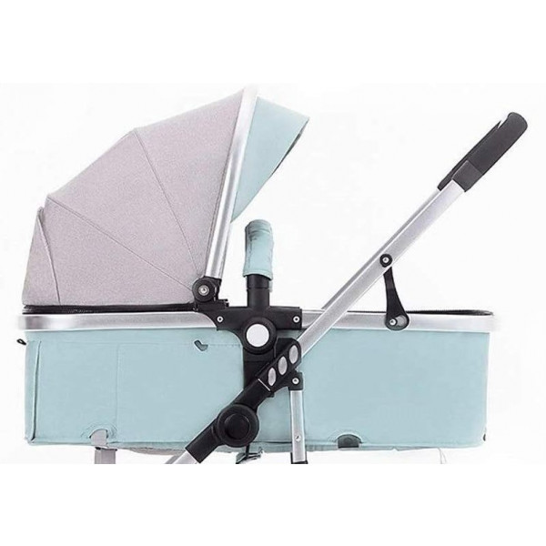 Фото - Коляска трансформер универсальная Jiaobei High landscape Green/grey (808)