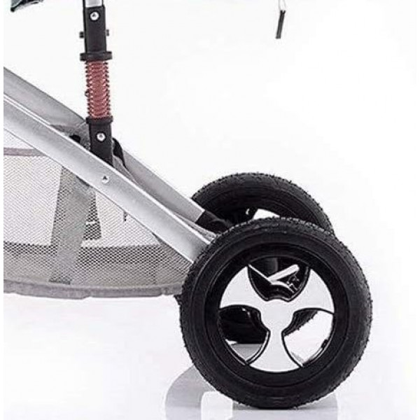 Фото - Коляска трансформер универсальная Jiaobei High landscape Green/grey (808)