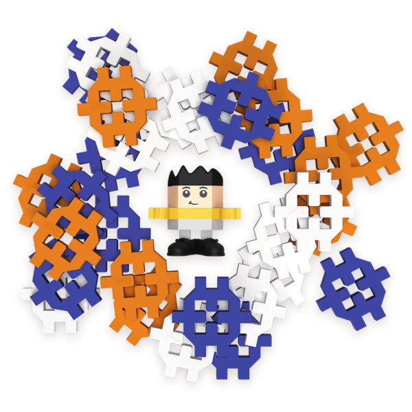 Фото - Пазлы (3-4 года) Trefl Connect 35 дет. с игровой фигуркой Jay (20061)