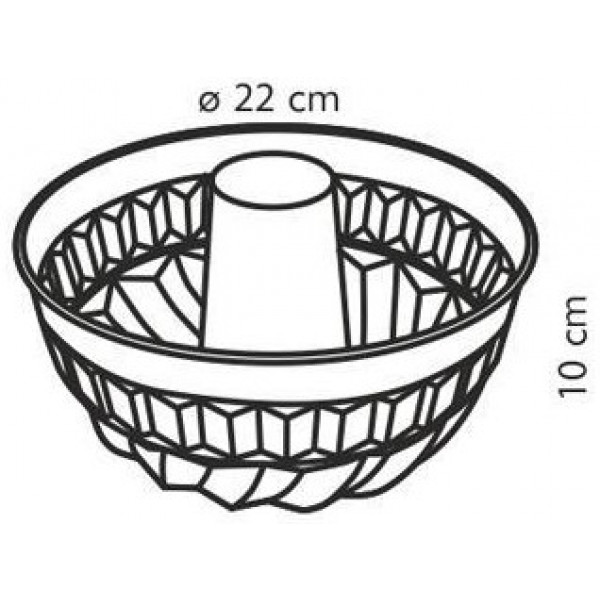 Фото - Форма для приготовления tescoma 623142 Delicia 22 см