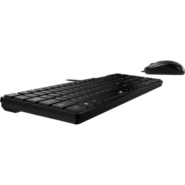 Фото - Клавиатура+мышь Genius C-126 SlimStar USB Black Ukr