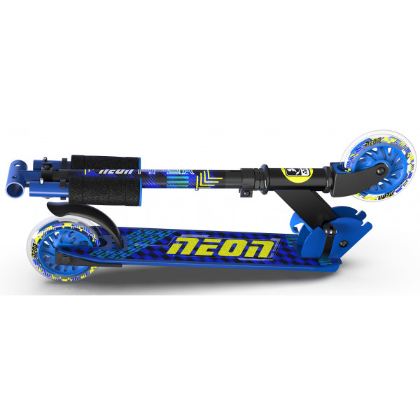 Фото - Двухколёсный самокат Neon Apex LED Blue (NS32B4)