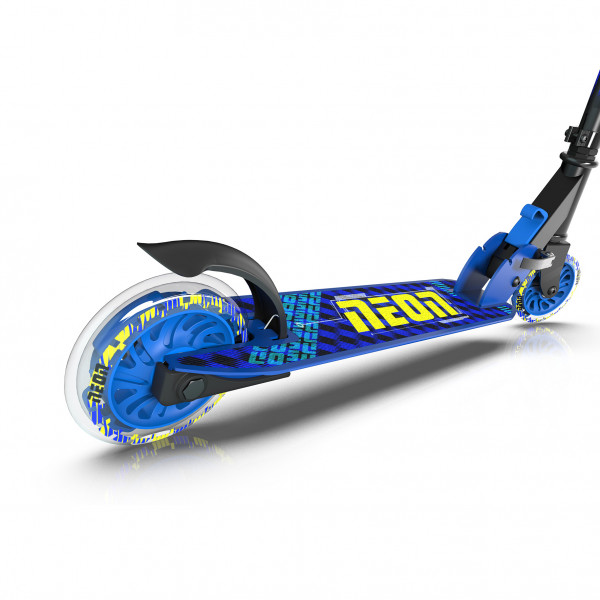 Фото - Двухколёсный самокат Neon Apex LED Blue (NS32B4)
