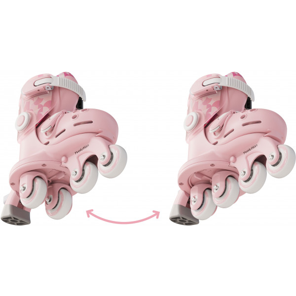 Фото - Ролики YVolution Switch Skates Розовые (YR25P4)