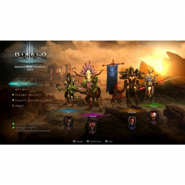 Фото - Игровой картридж Nintendo Diablo III: Eternal Collection [Nintendo Switch]