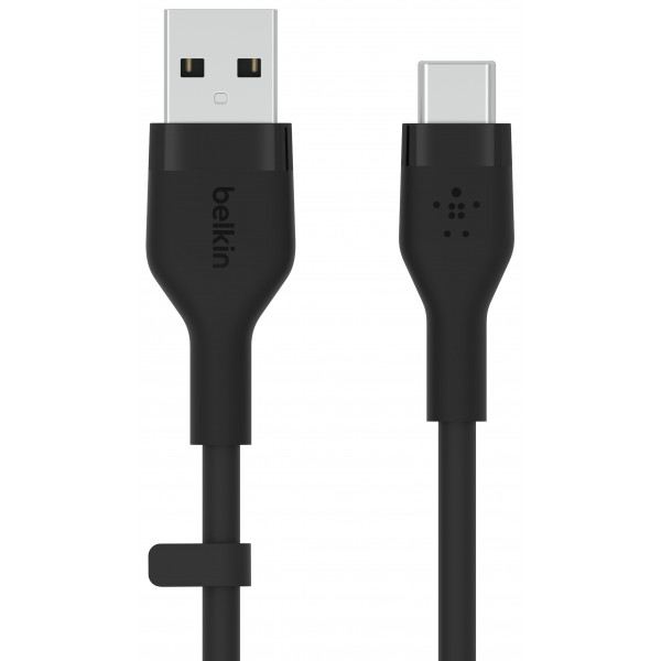 Фото - Кабель синхронизации данных Belkin USB-A - USB-C 2 м Black (CAB008BT2MBK)