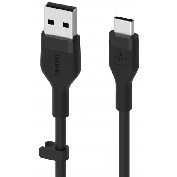 Фото - Кабель синхронизации данных Belkin USB-A - USB-C 2 м Black (CAB008BT2MBK)