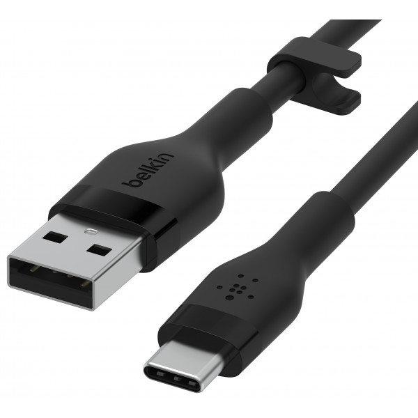 Фото - Кабель синхронизации данных Belkin USB-A - USB-C 2 м Black (CAB008BT2MBK)